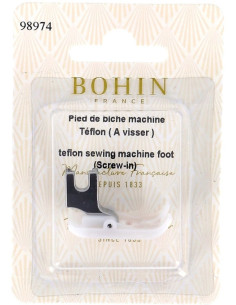 Teflon-Nähmaschinenfuß zum Schrauben Bohin