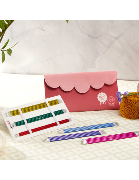 KnitPro Zing Nadelspiel-Set