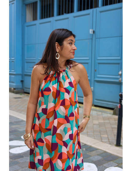 Blusen- und Pareo-Kleid-Schnittmuster - Clématisse Pattern