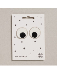 Bügelbild - Augen