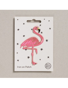 Bügelbild - Flamingo