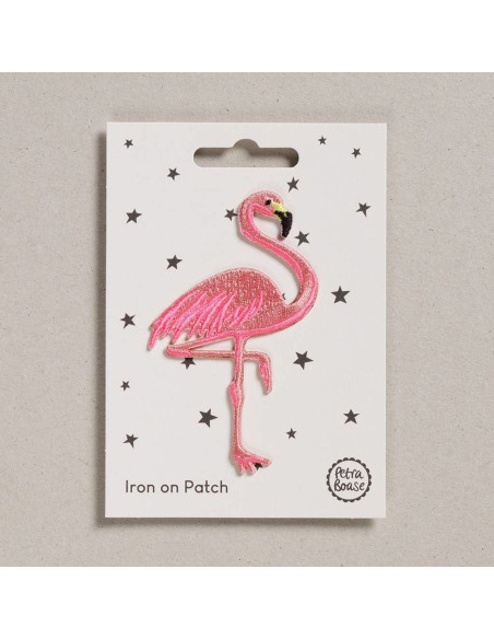 Bügelbild - Flamingo