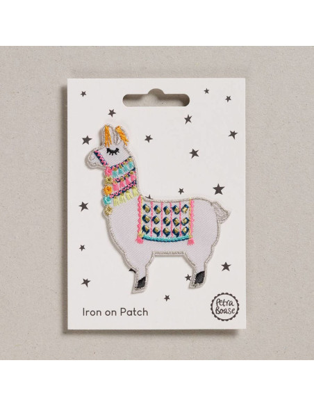 Bügelbild - Lama