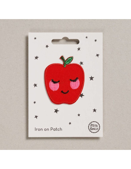 Bügelbild - Apfel
