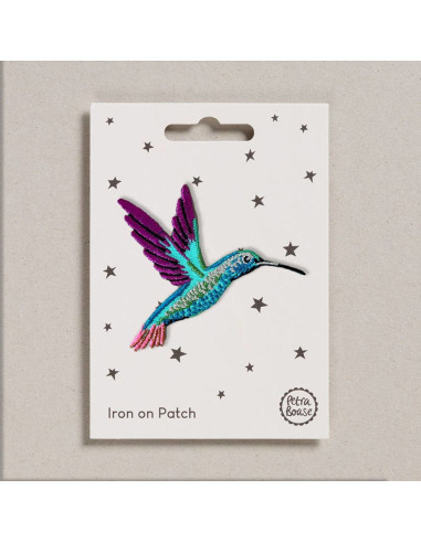 Bügelbild - Kolibri