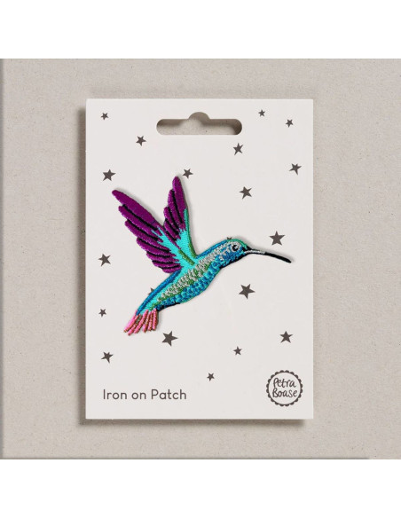 Bügelbild - Kolibri