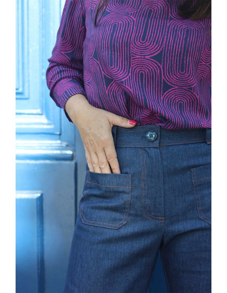 Ziggy-Hosenmuster - Clématisse Pattern