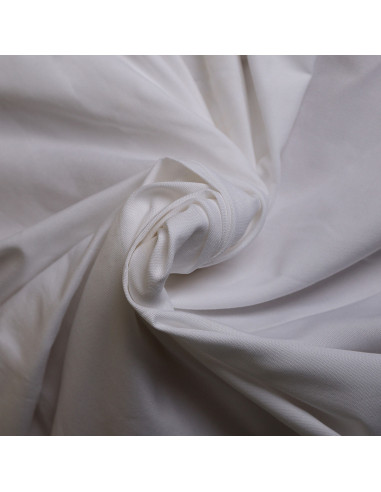 Oxford-Baumwollstoff Optic White - Atelier Brunette