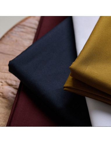 Oxford-Baumwollstoff Deep Charcoal - Atelier Brunette