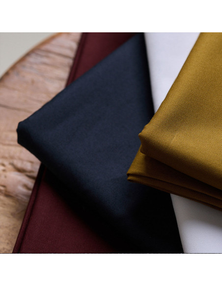 Oxford-Baumwollstoff Deep Charcoal - Atelier Brunette