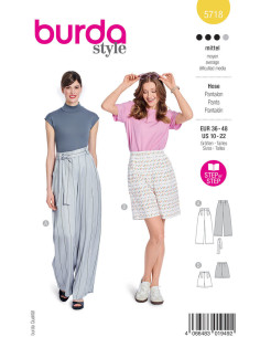 Hosenmuster - Burda 5718