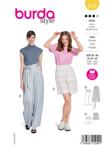 Hosenmuster - Burda 5718