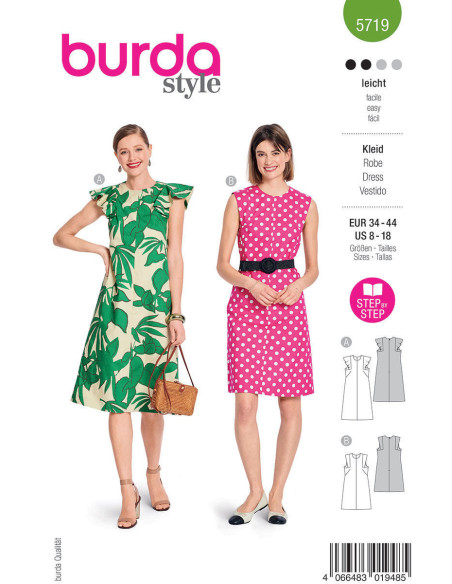Kleidmuster - Burda 5719