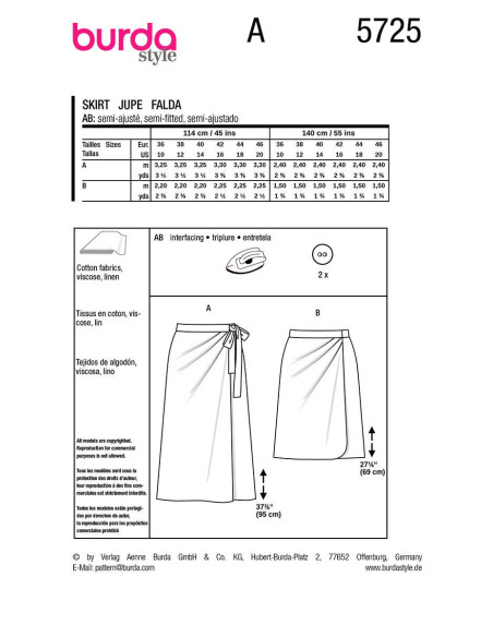 Rockmuster - Burda 5725
