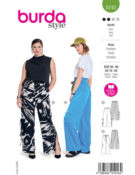 Hosenmuster - Burda 5743