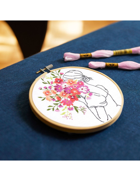 Stickset - Blumenstrauß