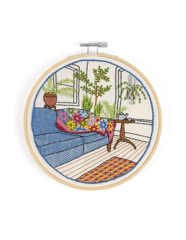 Stickset - Wintergarten