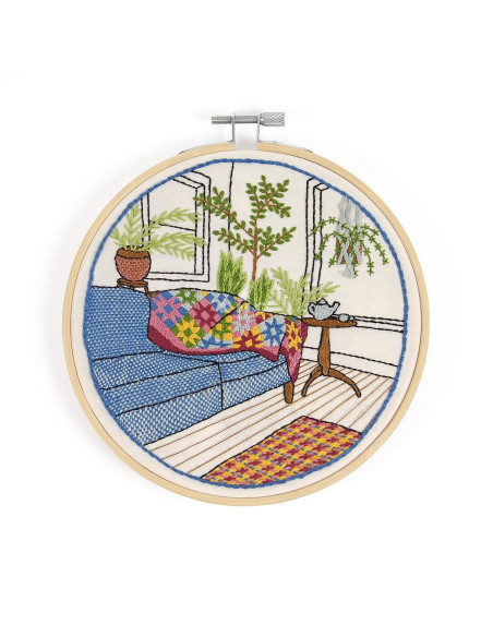 Stickset - Wintergarten