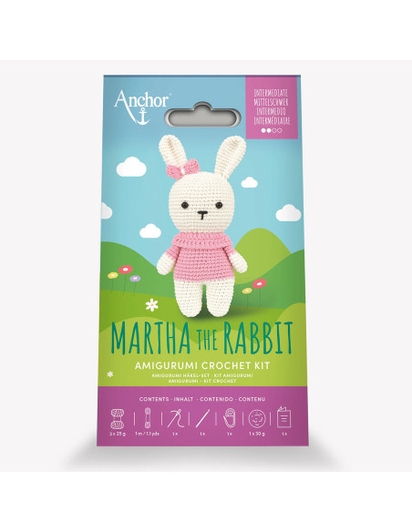 Amigurumi-Set - Martha der Hase