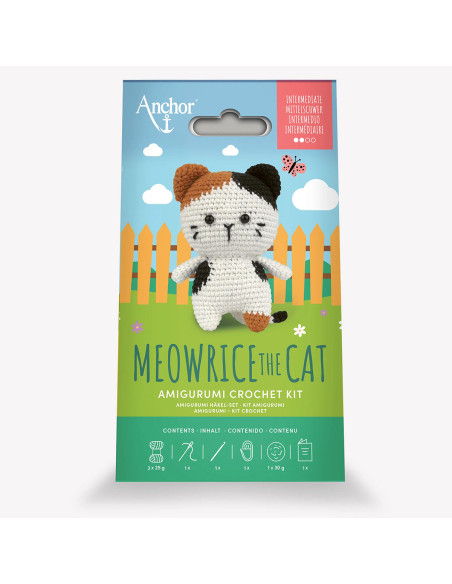 Amigurumi-Kit - Meowrice die Katze