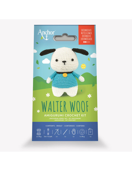 Amigurumi-Set - Walter der Hund