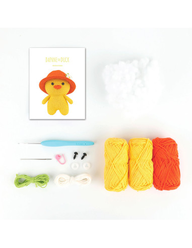 Amigurumi-Kit - Daphné die Ente