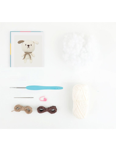 Amigurumi-Set - Daniel der Hund