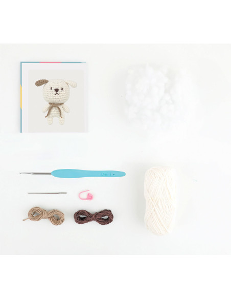 Amigurumi-Set - Daniel der Hund