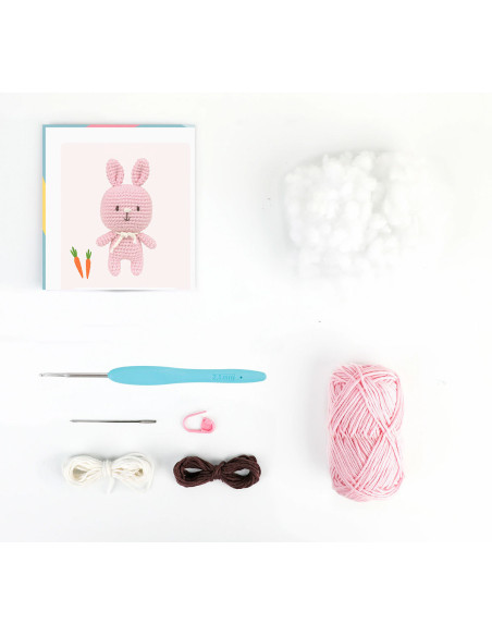 Amigurumi-Set - Renée der Hase