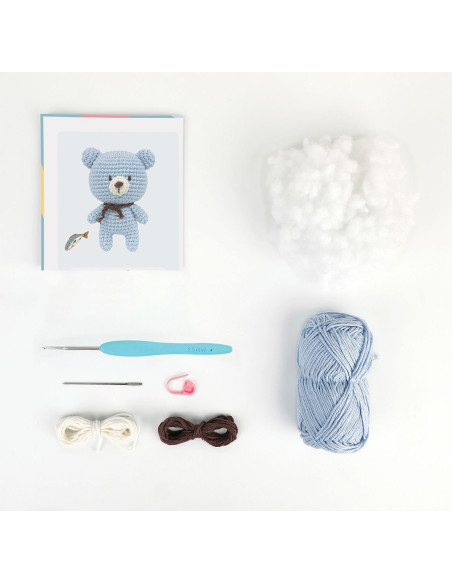 Amigurumi-Set - Bobby der Bär