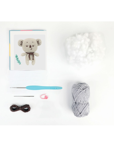 Amigurumi-Set - Kai der Koala