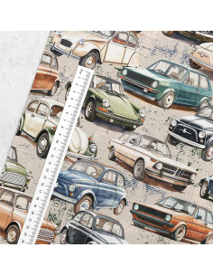 Premium-Baumwollstoff - Oldtimer 2