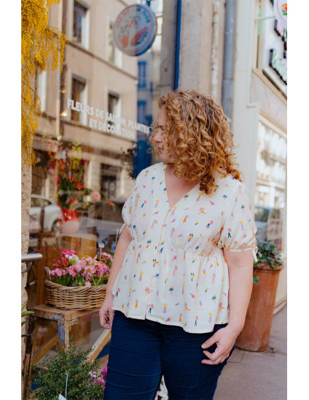 Blusenschnittmuster - Florie - Lise Tailor