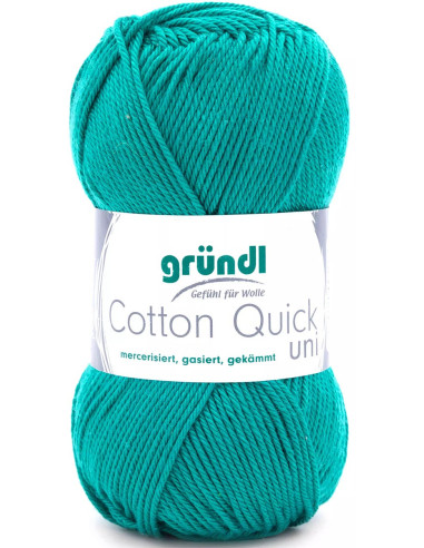 Baumwollgarn Quick Uni Gründl