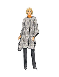 Jacken-, Mantel- und Wickelbekleidungs-Schnittmuster - Butterick 6250