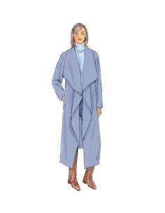 Jacken-, Mantel- und Wickelbekleidungs-Schnittmuster - Butterick 6250 2
