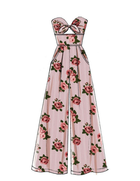Kleid- und Overall-Schnittmuster - McCall's 7789