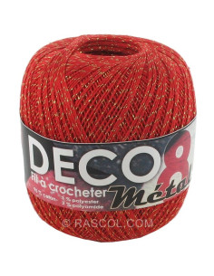 Baumwolle Deko 8 Lurex 2