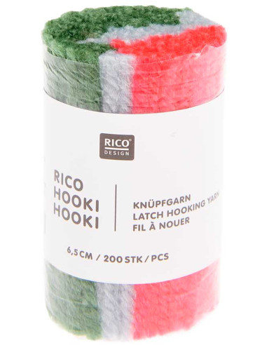6,5 cm marmoriertes Bindegarn Rico Hooki Hooki