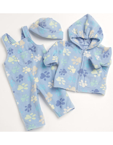 Jackenmuster, Latzhose, Hose, Baby-Nest und Hut - Butterick 6238