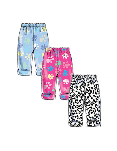 Jackenmuster, Latzhose, Hose, Baby-Nest und Hut - Butterick 6238