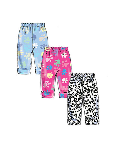 Jackenmuster, Latzhose, Hose, Baby-Nest und Hut - Butterick 6238