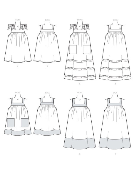 Kleider-Schnittmuster - McCall's 7768
