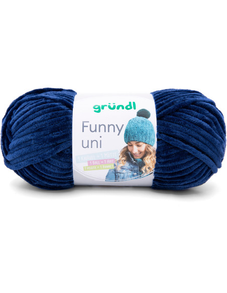 Chenillegarn Funny uni Gründl