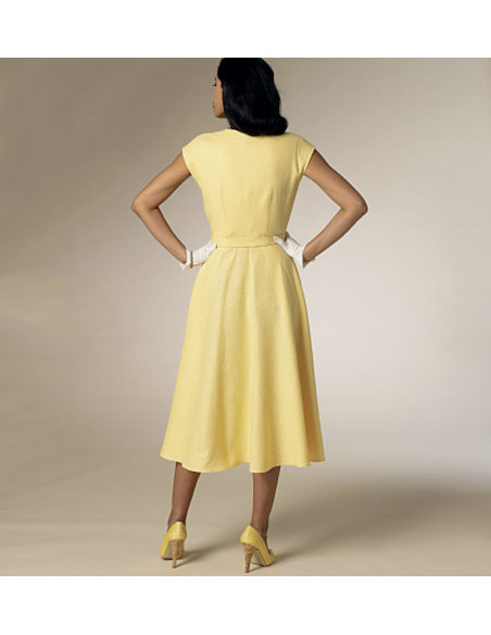 Kleid- und Gürtelmuster - Butterick 6211