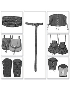Historisches Zubehörmuster - Butterick 5371