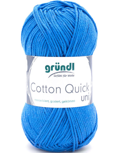 Baumwollgarn Quick Uni Gründl