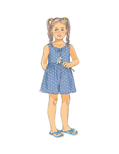 Kleid- und Culotte-Schnittmuster - Butterick 6202