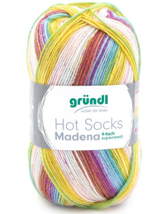 Sockenwolle Hot Socks Madena Gründl 2