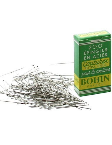 Schachtel mit 200 extra-feinen Nadeln von Bohin